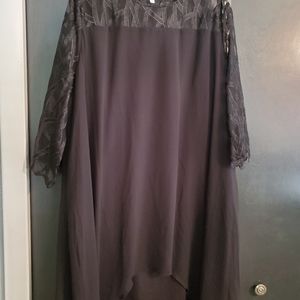 Beautiful black dress, 24w